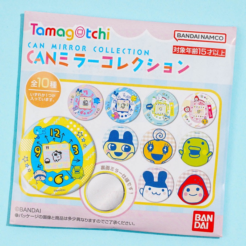 Tamagotchi Tin Pocket Mirror