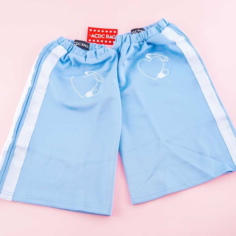 ACDC RAG Safe Jersey Leg Warmers - Pastel Blue