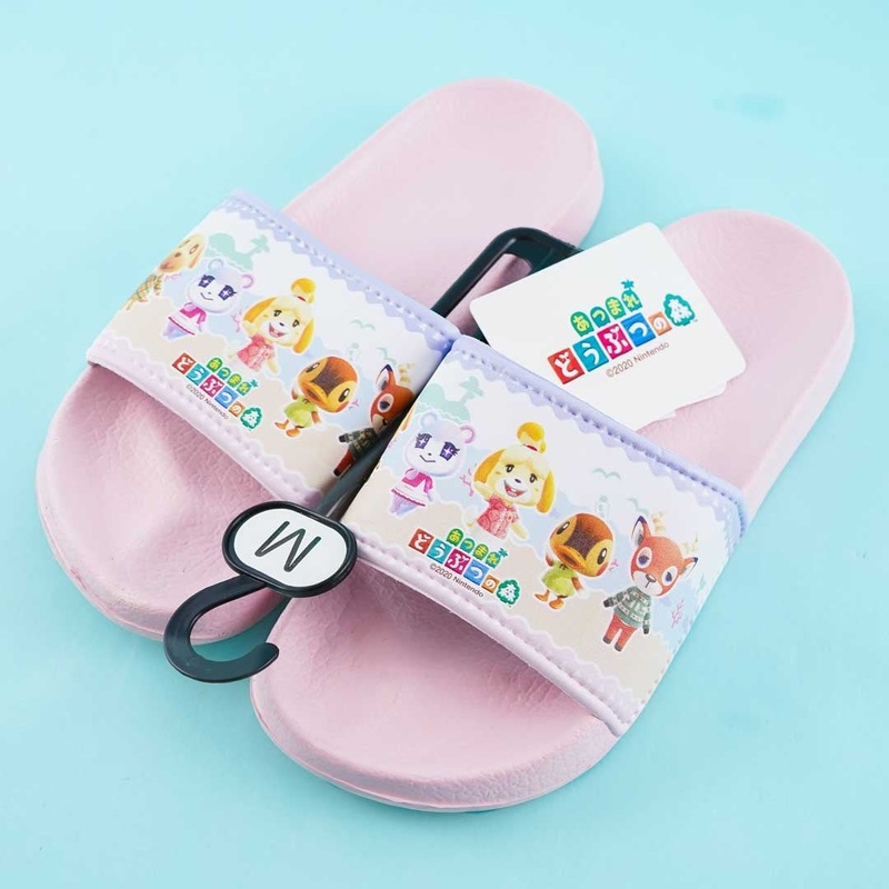 Animal Crossing Indoor Slippers - Pink / Medium