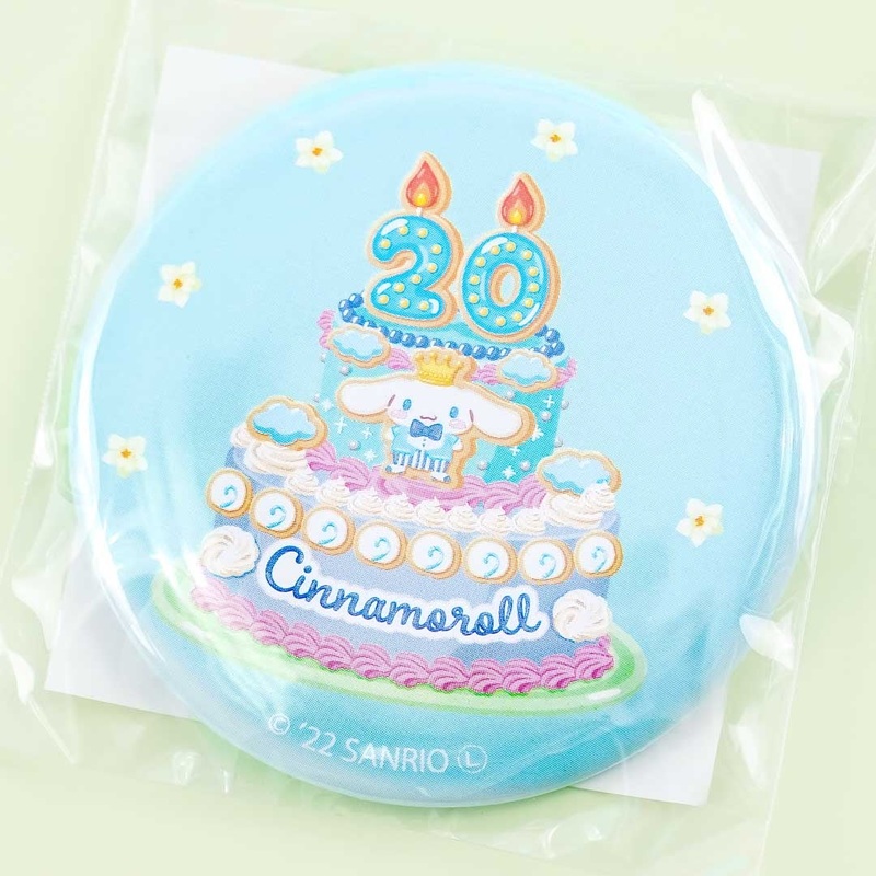 Cinnamoroll 20th Anniversary Cake Badge