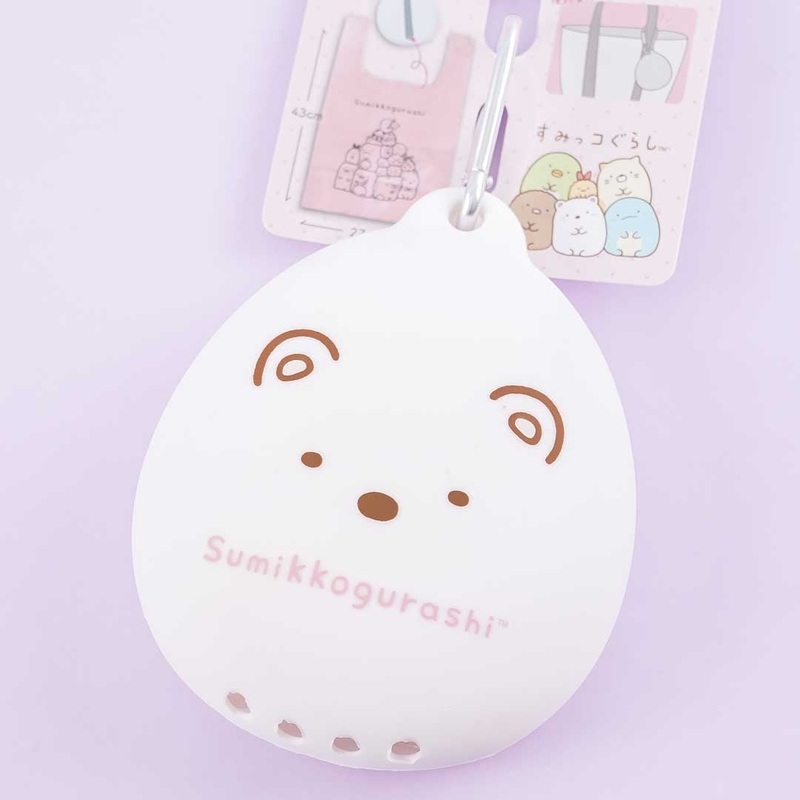Sumikko Gurashi Eco Bag Silicone Case - Shirokuma