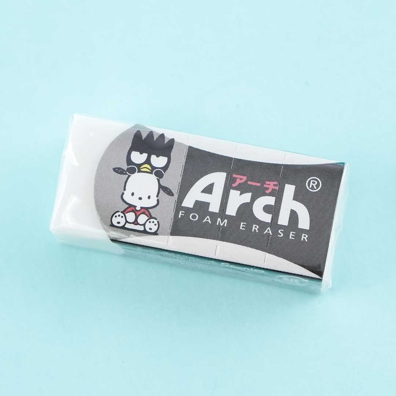 Bad Badtz-Maru & Pochacco Arch Foam Eraser