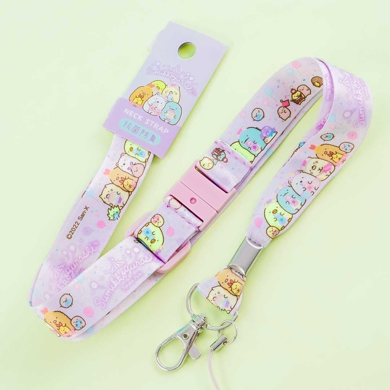 Sumikko Gurashi Tapioca Park Lanyard - Snack Time