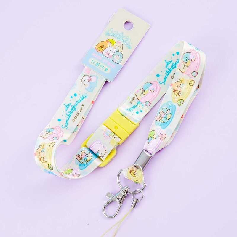 Sumikko Gurashi Tapioca Park Lanyard - Teacup Ride