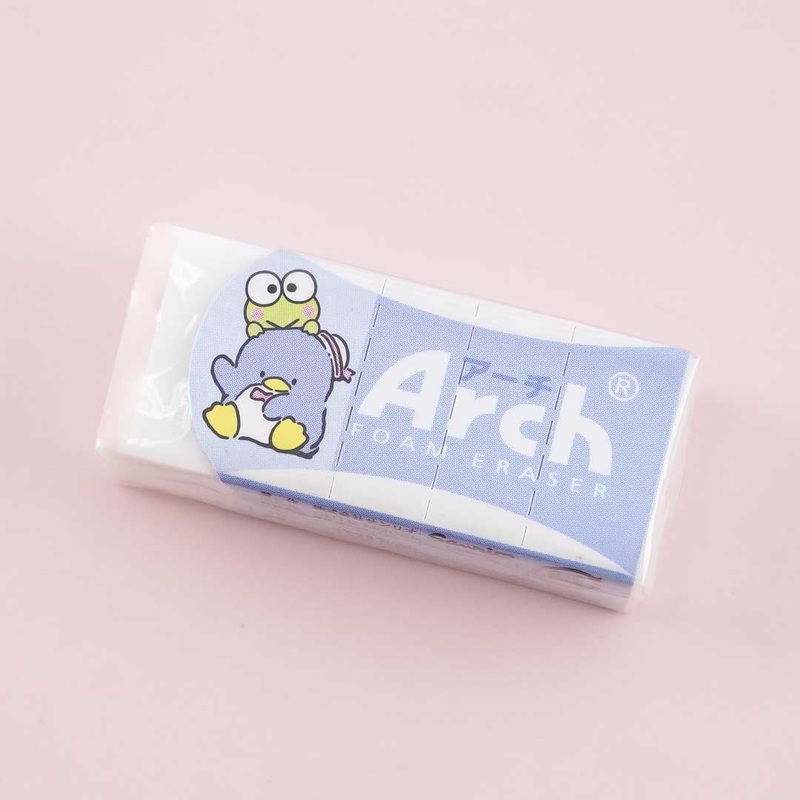 Tuxedosam & Keroppi Arch Foam Eraser