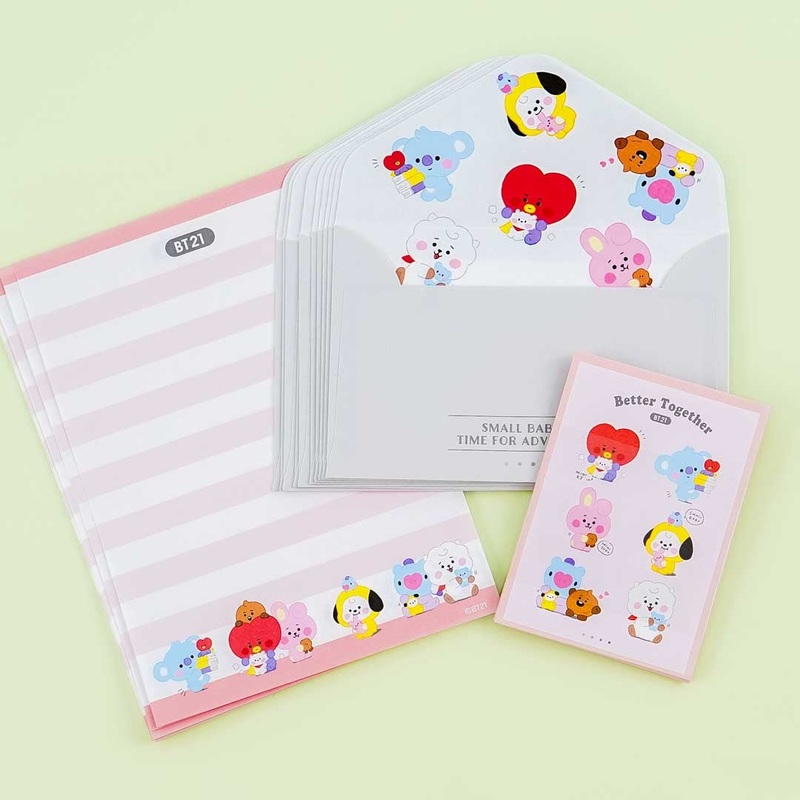 BT21 Better Together Mini Letter Set