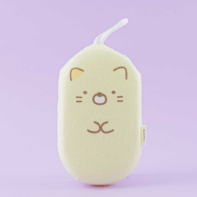 Sumikko Gurashi Body Sponge - Neko
