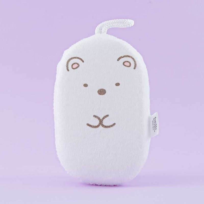 Sumikko Gurashi Body Sponge - Shirokuma