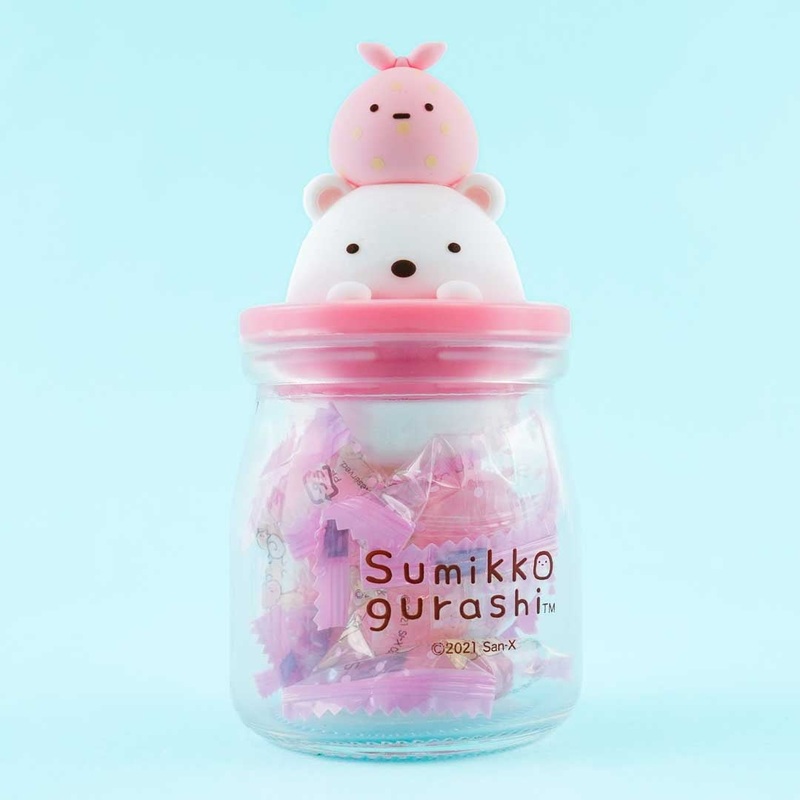 Sumikko Gurashi Candy Bottle - Shirokuma & Furoshiki