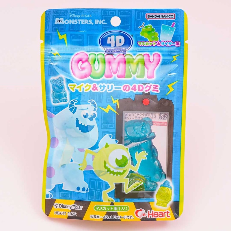 Monsters, Inc. 4D Gummy - Cider & Muscat