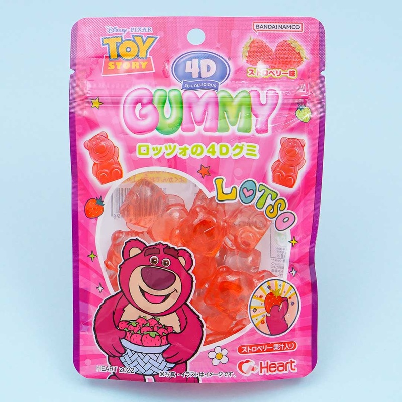 Toy Story Lots-o'-Huggin' Bear 4D Gummy - Strawberry