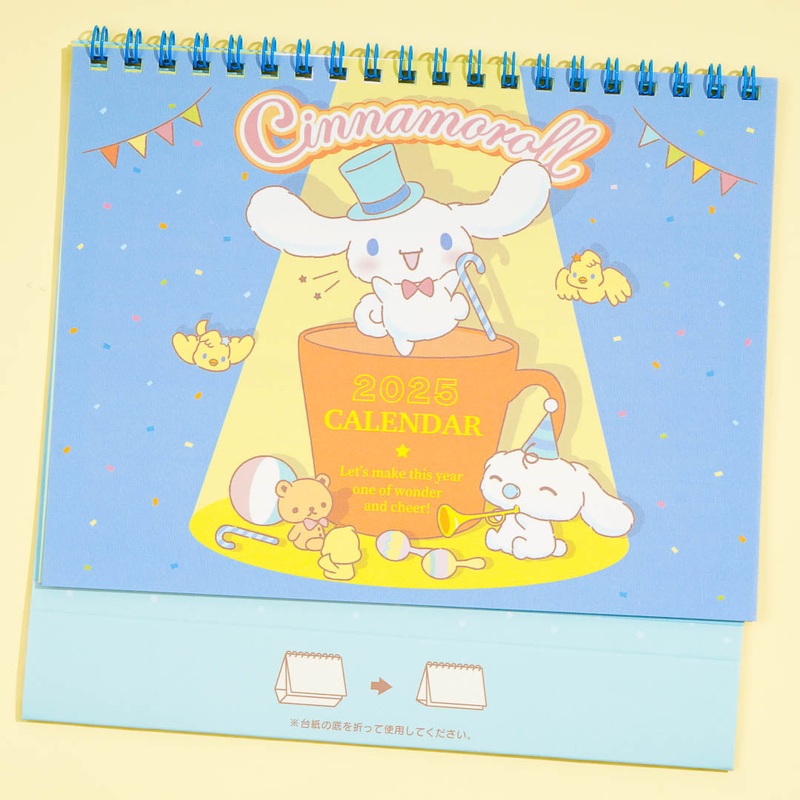 Cinnamoroll Festival Friends 2025 Desk Calendar