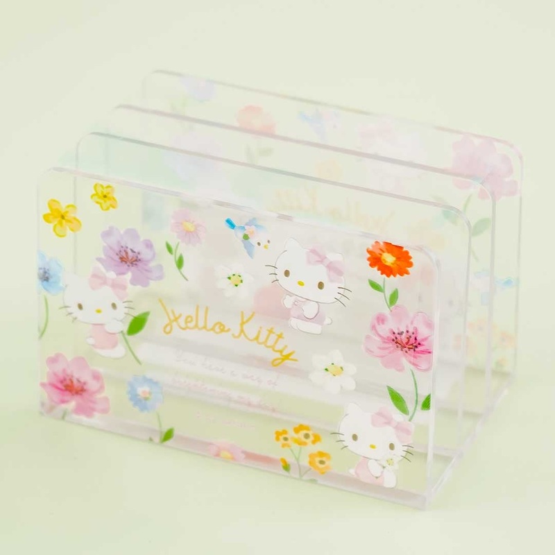 Hello Kitty Flowery Memo Stand