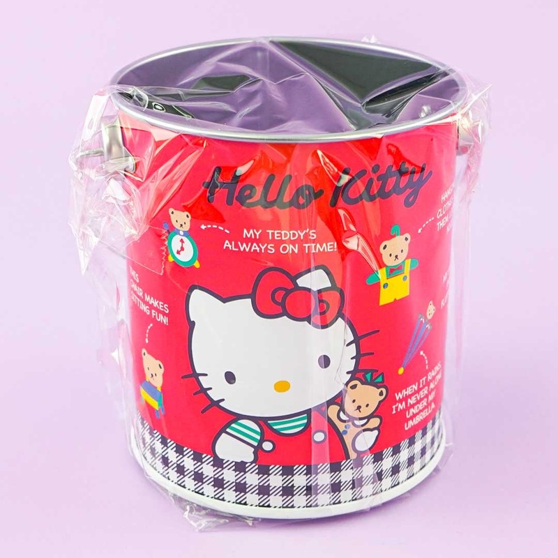 Hello Kitty Teddy Bear Can Pen Stand