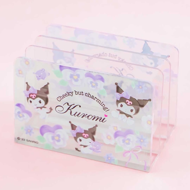 Kuromi Flowery Memo Stand