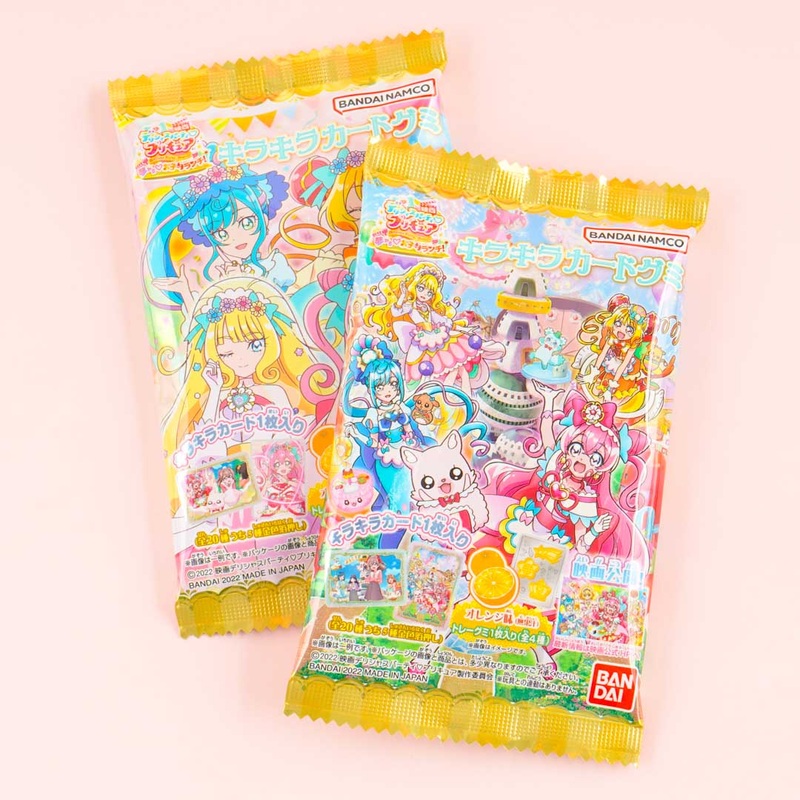 Pretty Cure Glitter Card Gummy Candy