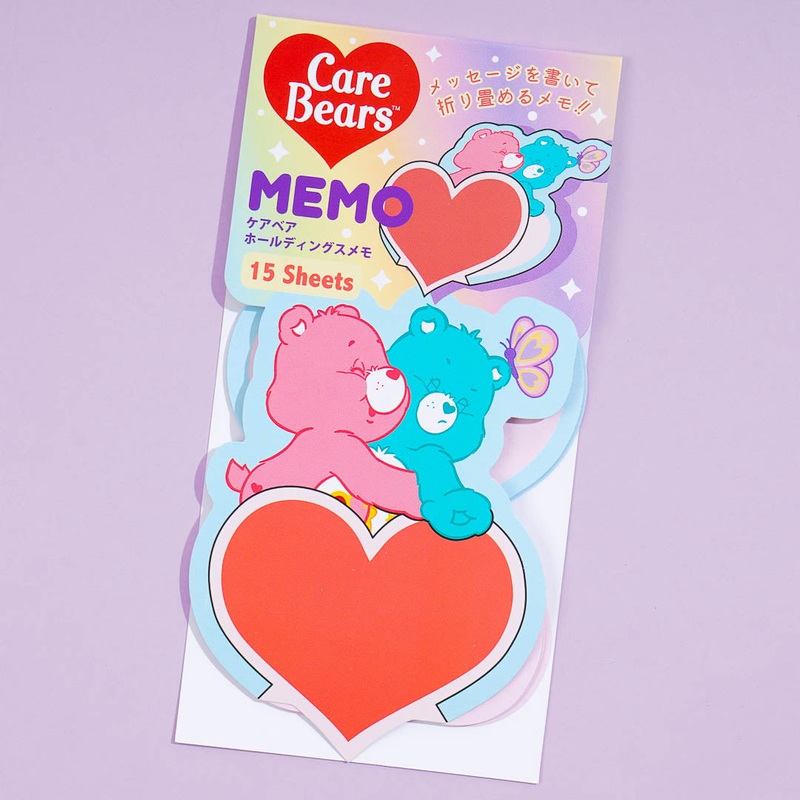 Care Bears Folded Heart Memo Pad