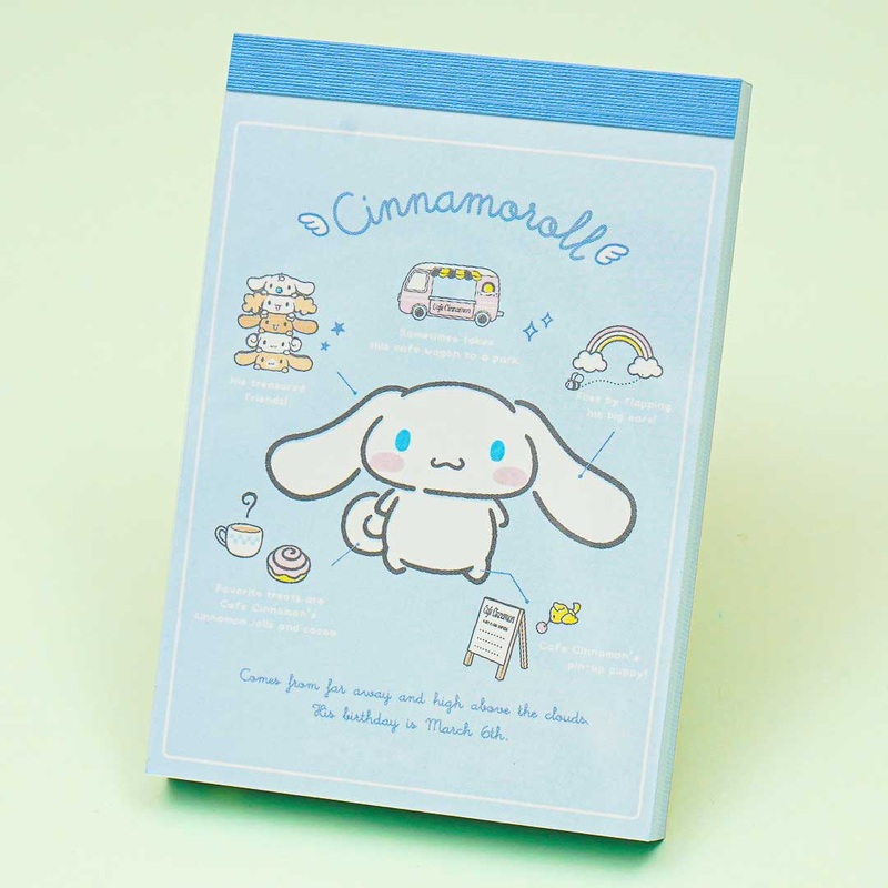 Cinnamoroll Favorite Mini Memo Pad