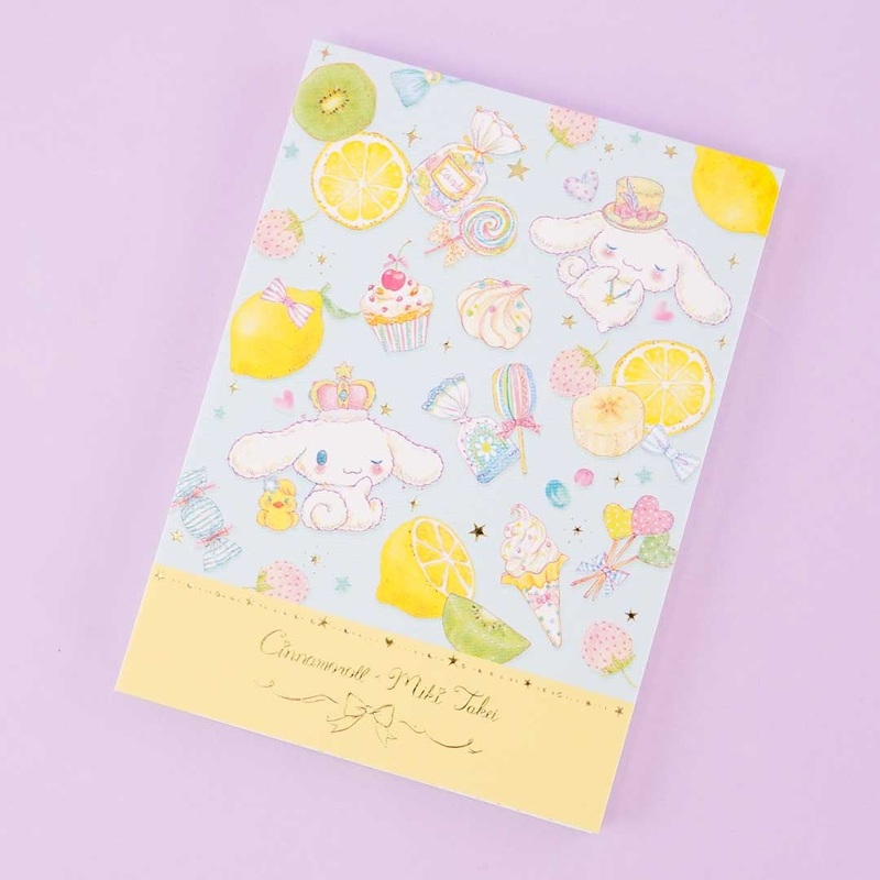Cinnamoroll x Miki Takei Fresh Citrus Memo Pad