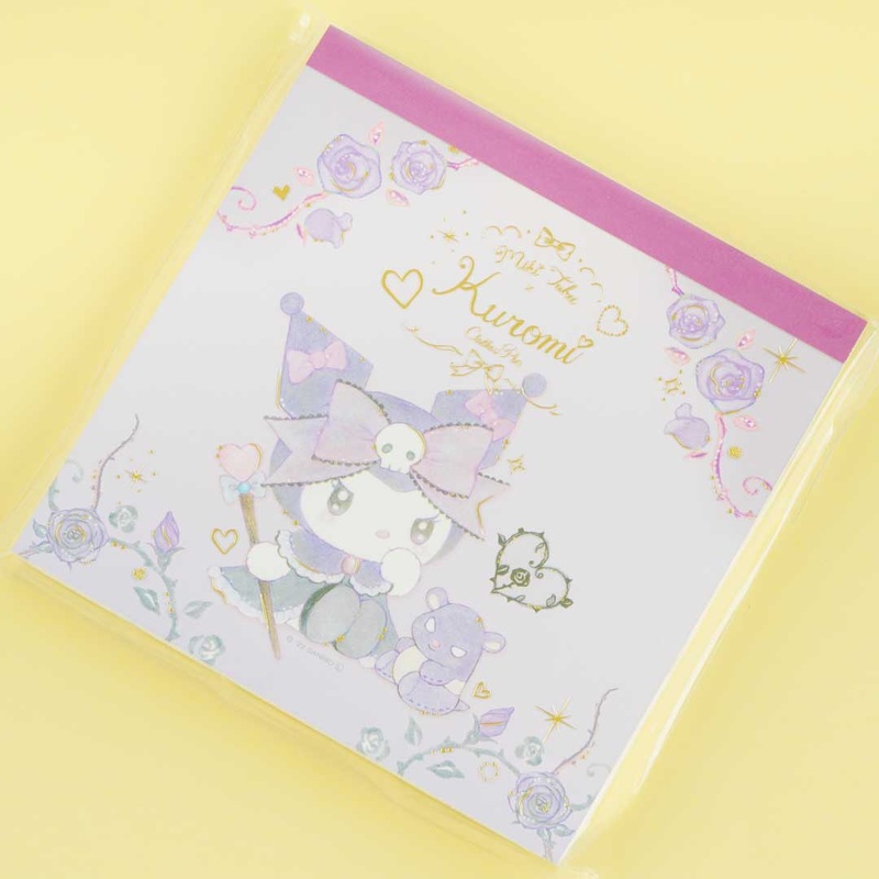 Kuromi x Miki Takei Memo Pad