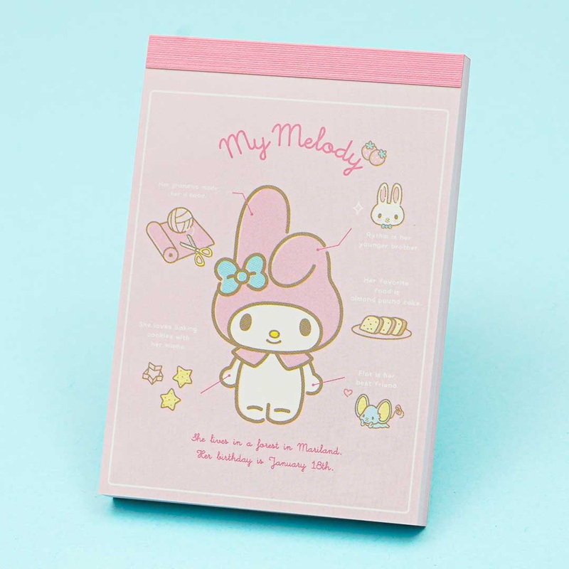 My Melody Favorite Mini Memo Pad