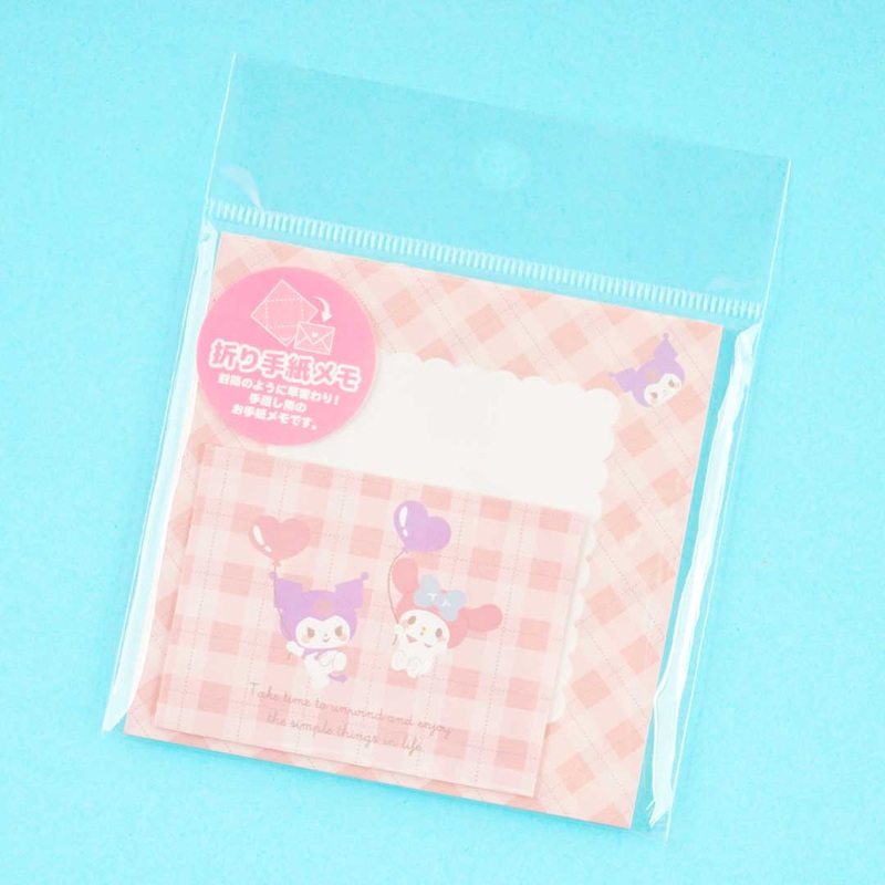 My Melody & Kuromi Origami Memo Pad Set