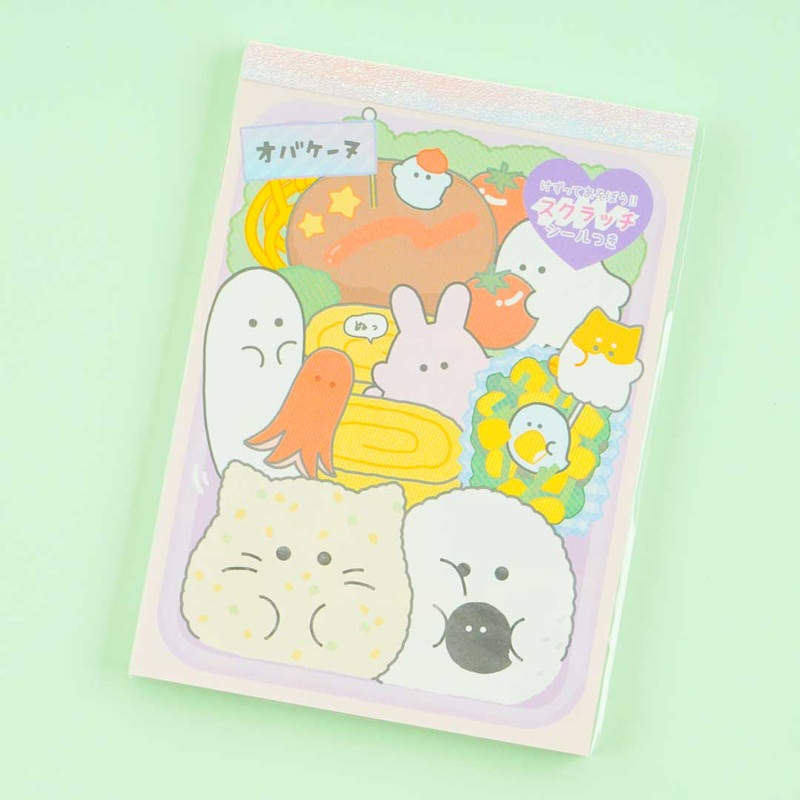 Obakenu Party Time Scratch Parody Memo Pad