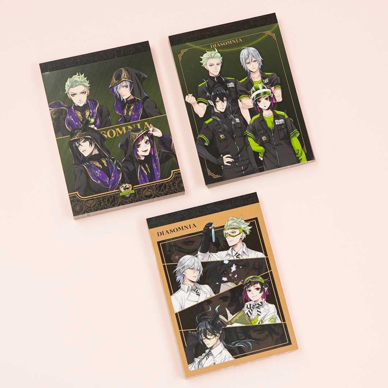 Twisted Wonderland Mini Memo Pad Set - Diasomnia