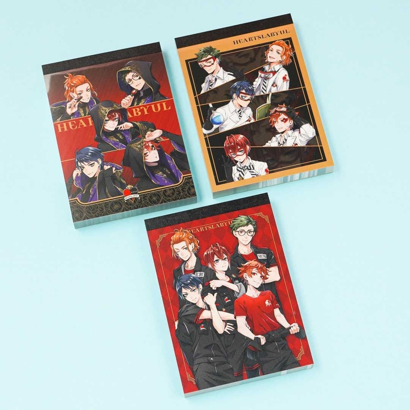 Twisted Wonderland Mini Memo Pad Set - Heartslabyul