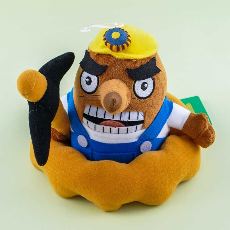 Animal Crossing City Folk Plushie -  Mr. Resetti / Mini