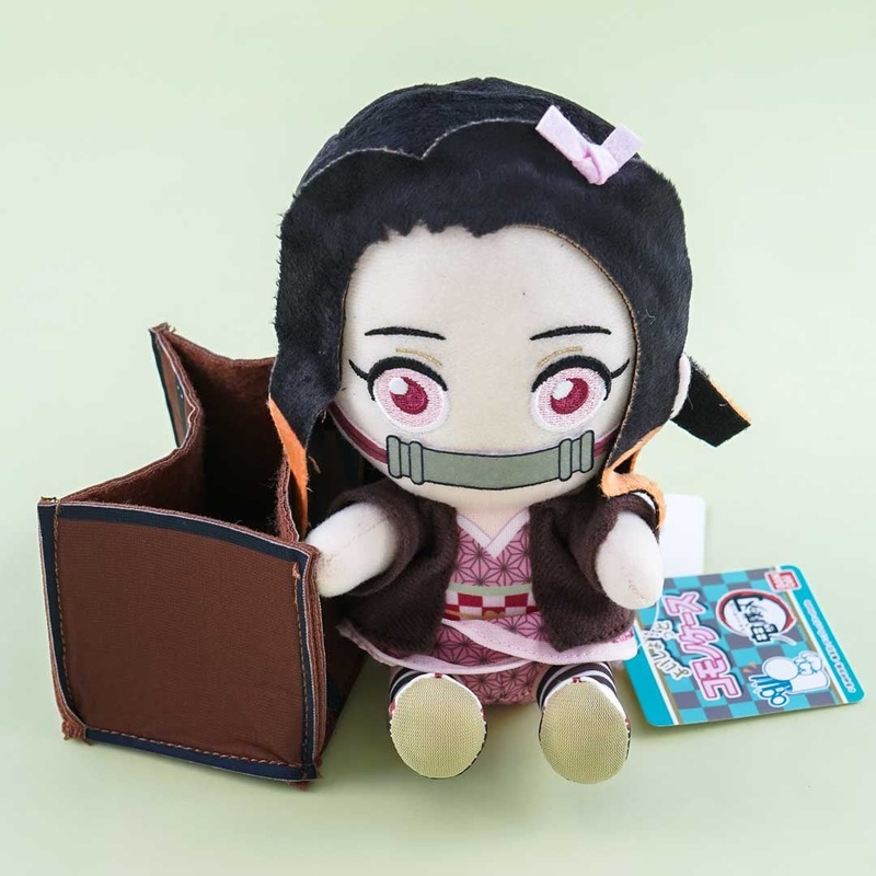 Demon Slayer Plushie With Storage Holder - Nezuko Kamado / Medium