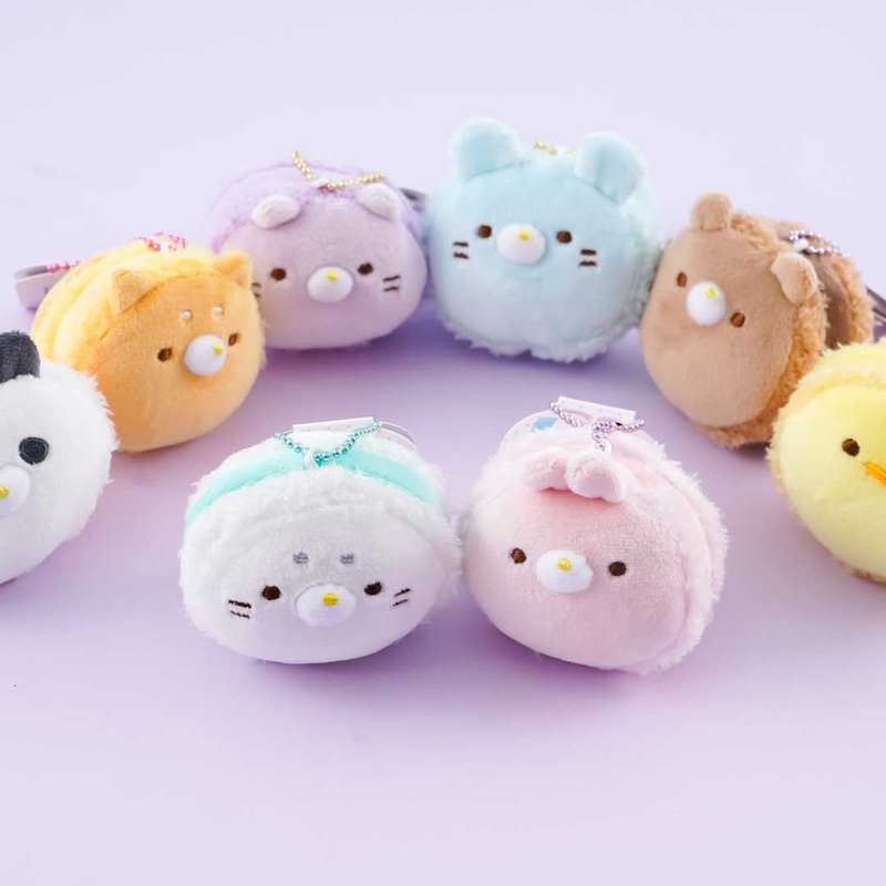 Macaron Animal Plushie Charm