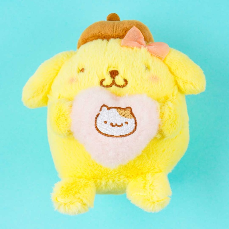 Pompompurin Oshi Heart Plushie Charm