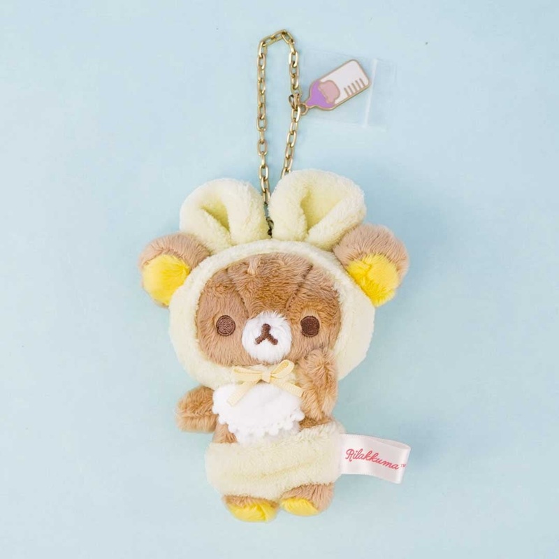 Rilakkuma Minna De Usausababy Plushie Charm - Medium