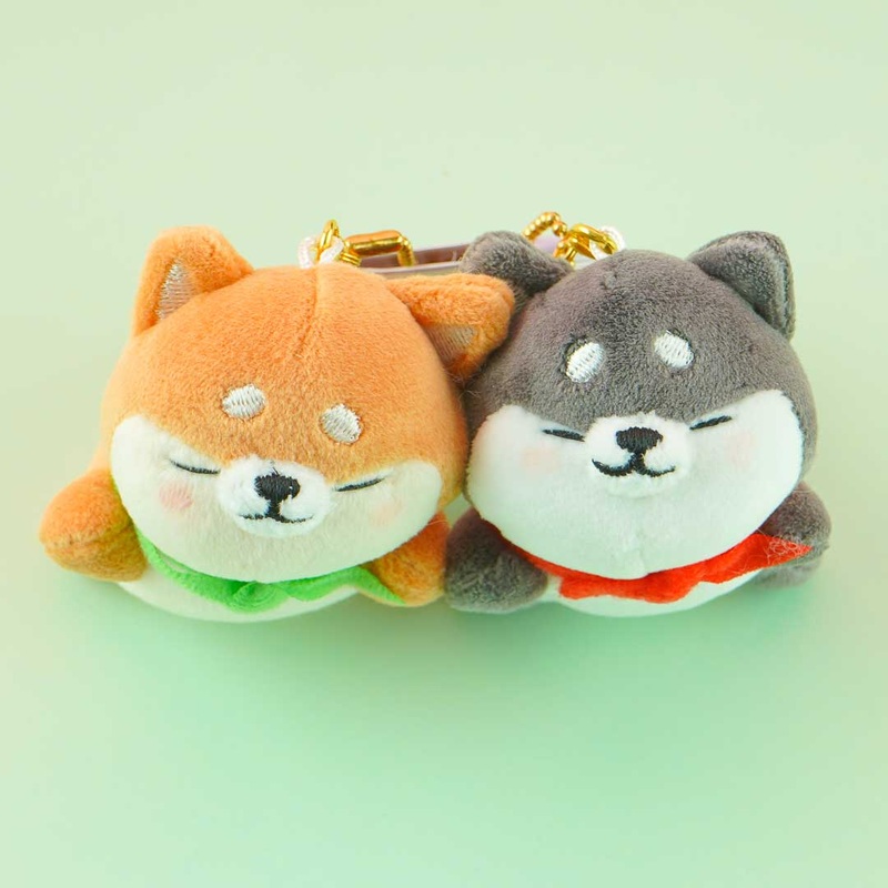 Shiba Inu Magnetic Plushie Charm Set