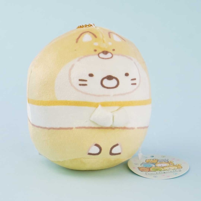 Sumikko Gurashi Mochimochi Dog Plushie Charm - Neko