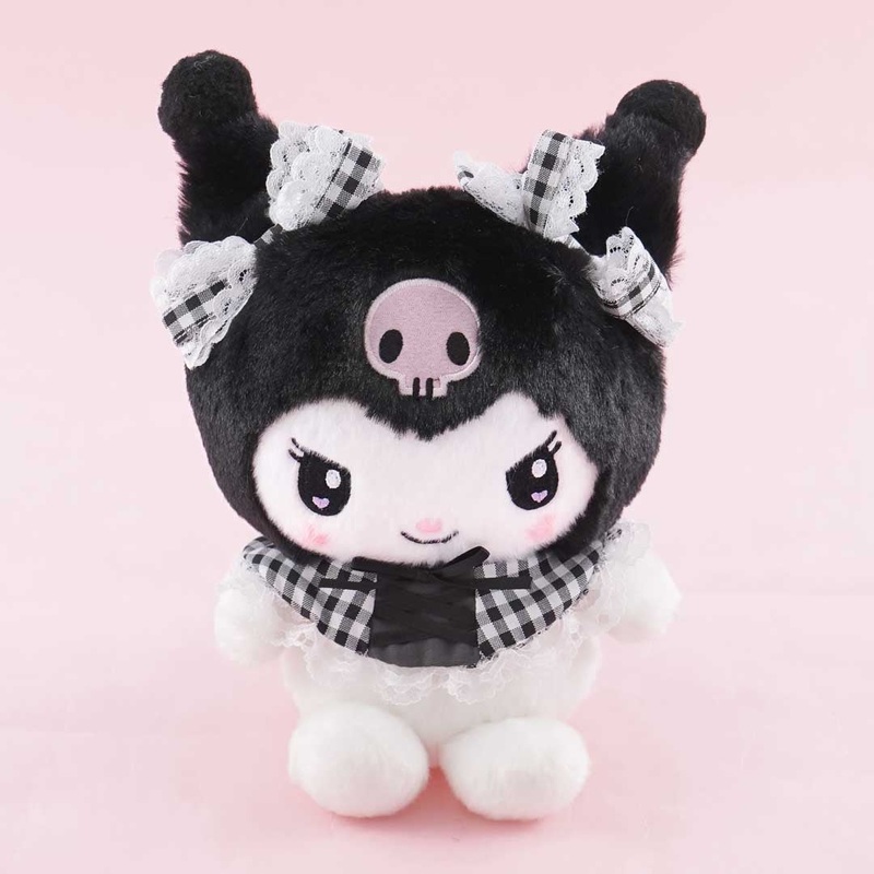 Kuromi Gingham Lolita Plushie - Mini