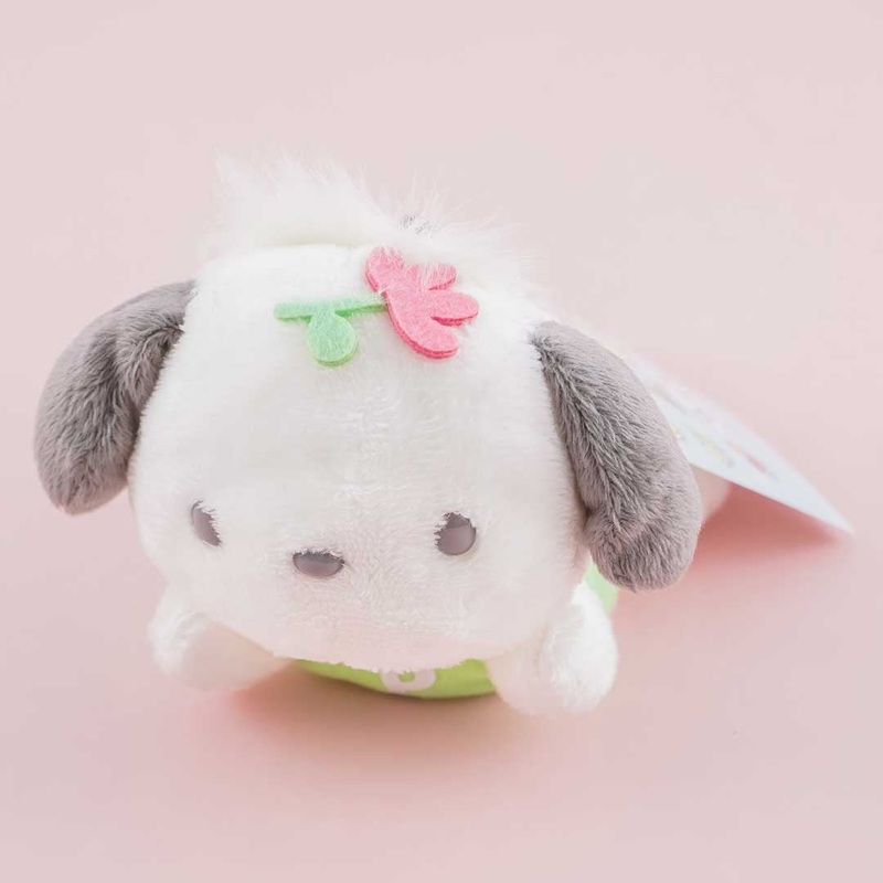Pochacco Flowery Lying Plushie - Medium