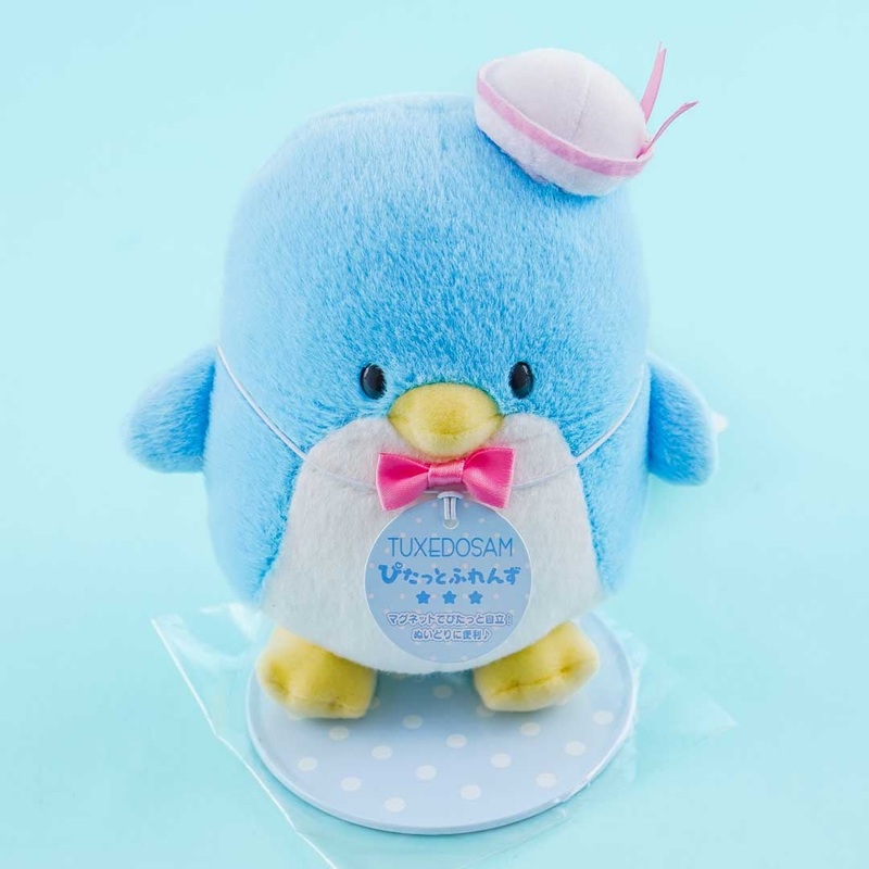 Sanrio Pitatto Friends Plushie - Tuxedosam / Medium