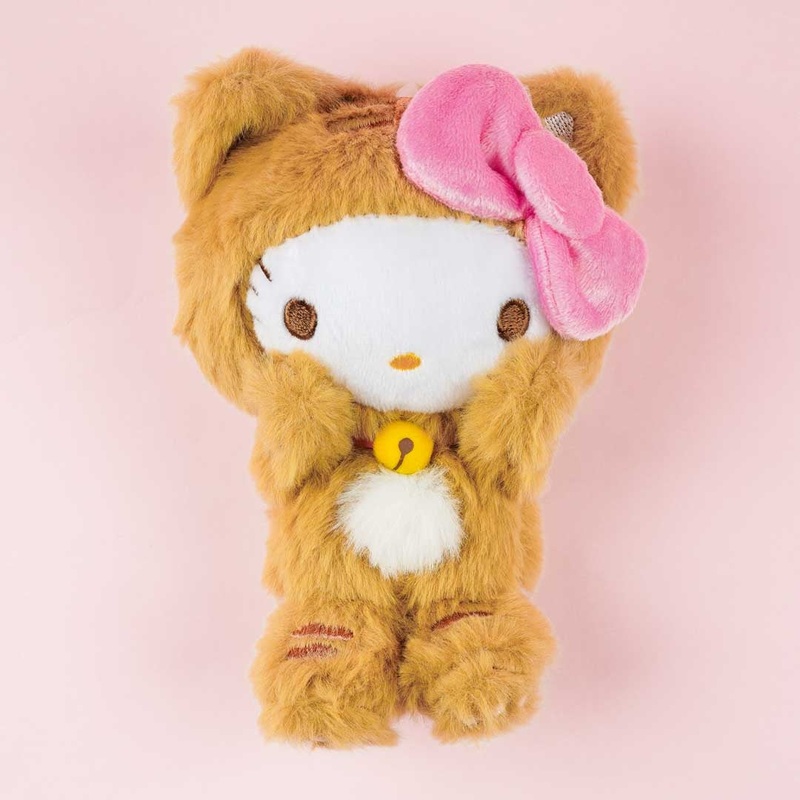 Hello Kitty Happy Cat Sitting Plushie - Medium