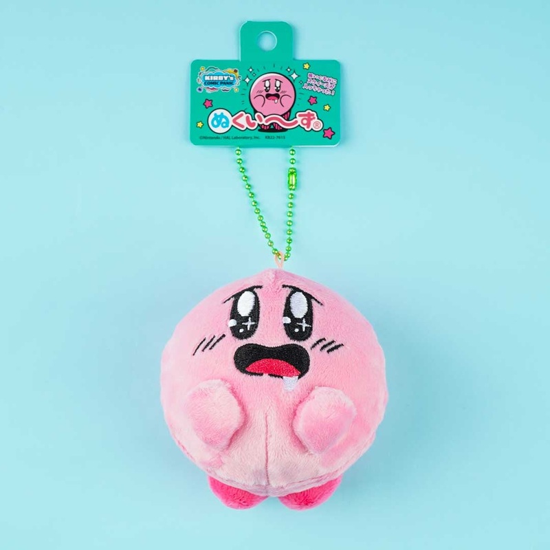 Kirby's Comic Panic Plushie - Gushing Kirby / Medium