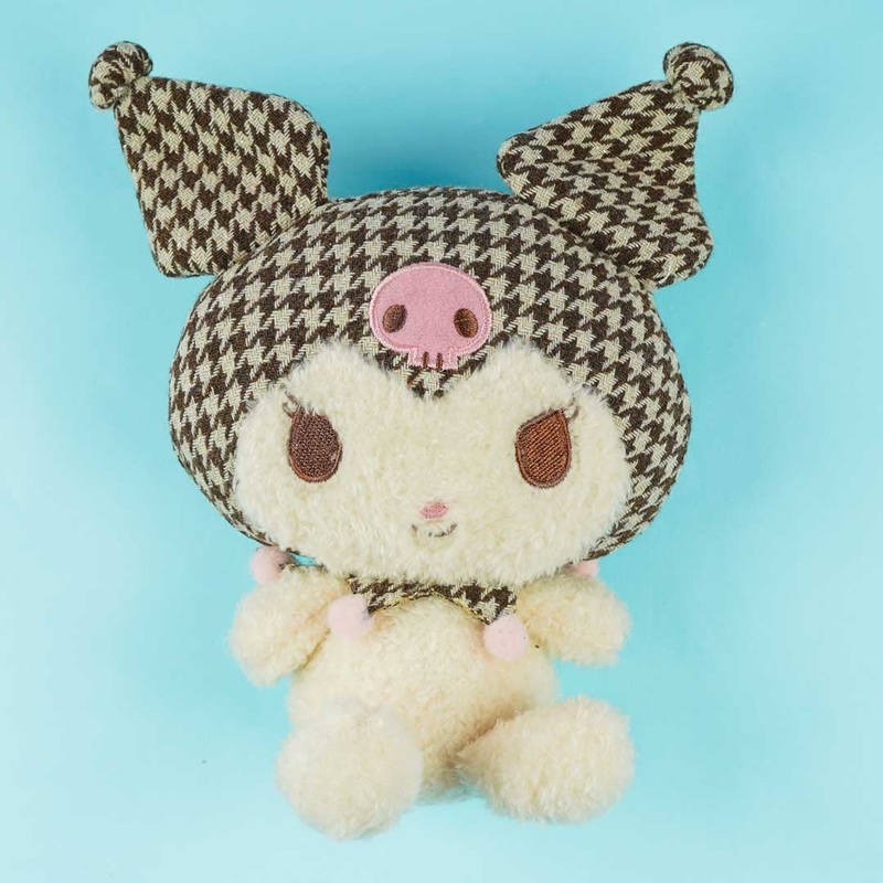 Kuromi Sweet Checkered Plushie - Small