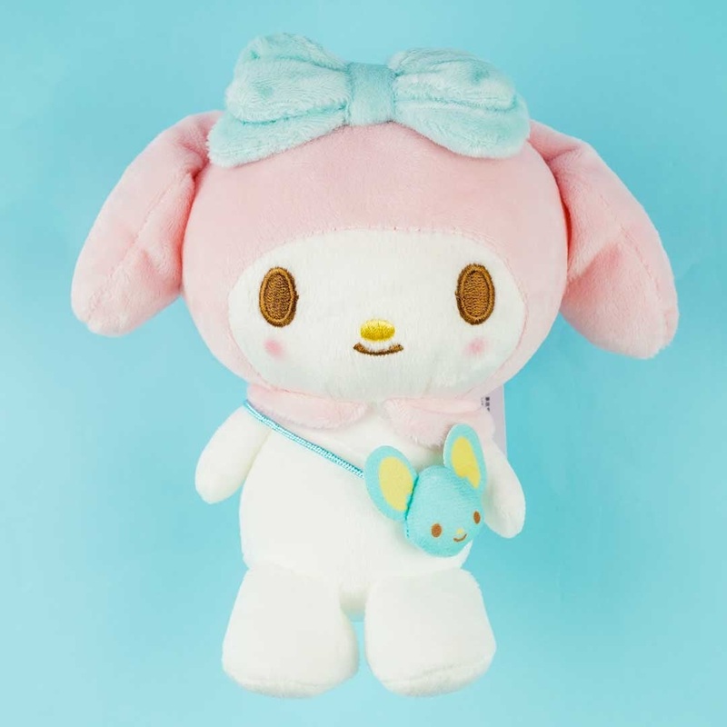 My Melody Blushing Nostalgic Sitting Plushie - Medium
