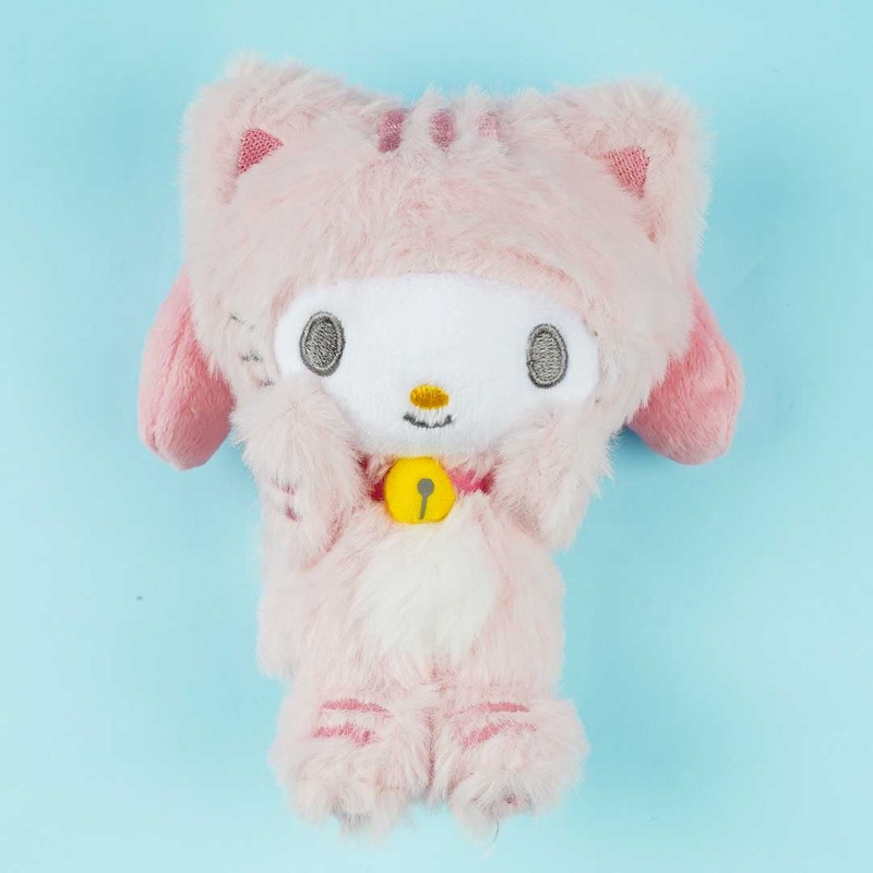My Melody Happy Cat Sitting Plushie - Medium
