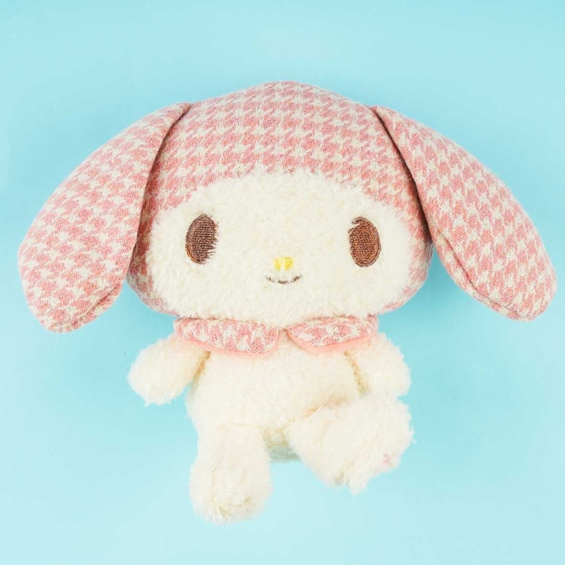 My Melody Sweet Checkered Plushie - Small