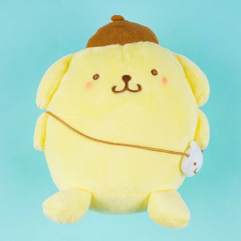 Pompompurin Blushing Nostalgic Sitting Plushie - Medium