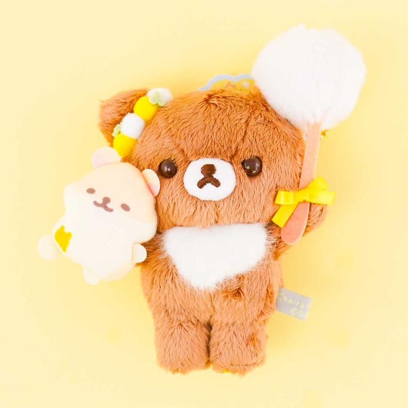 Rilakkuma Baby Plushie - Chairoikoguma / Medium