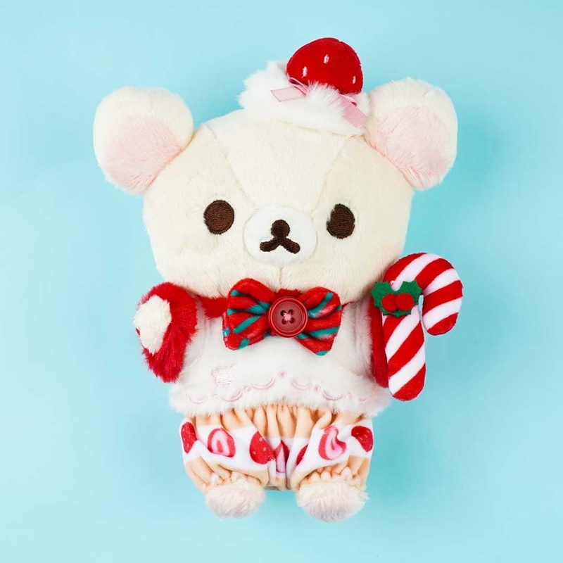 Rilakkuma Christmas Plushie - Korilakkuma / Medium