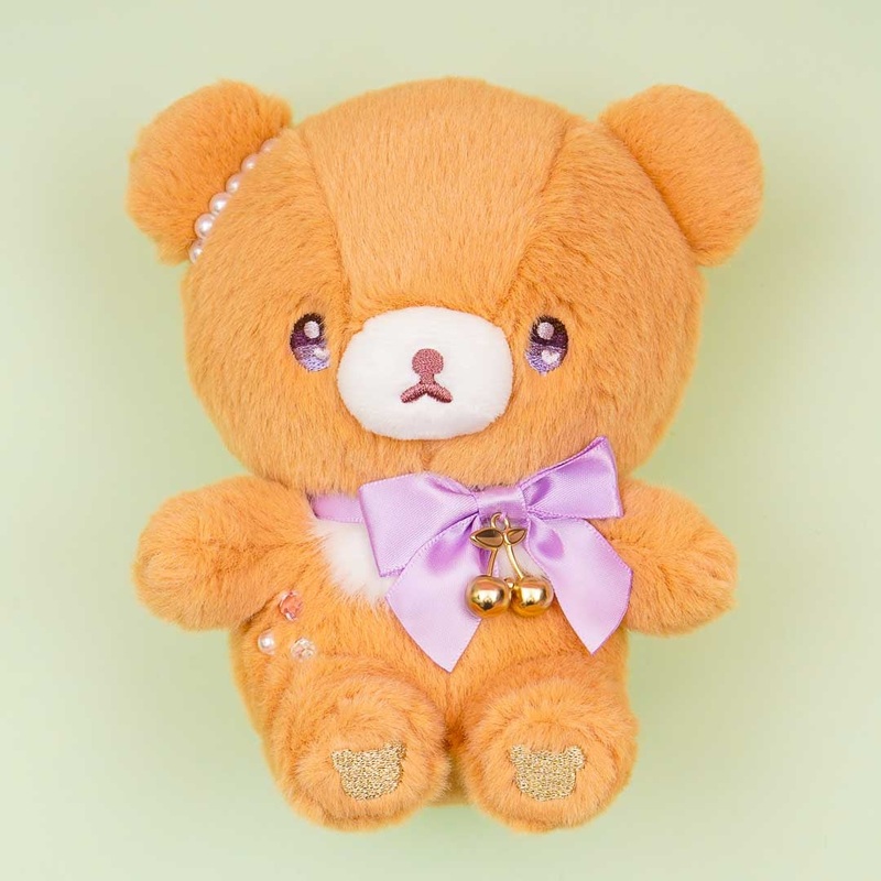 Chairoikoguma Jewel Cherry Plushie - Medium