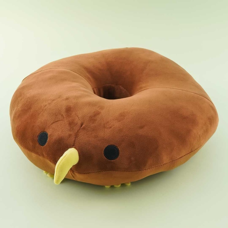 Fuku-Fuku Shimaenaga Donut Cushion - Uizo
